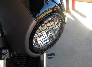 Victory Octane Rock Headlight Guard Cover