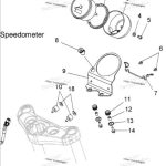 Victory OEM Speedo Mount Bracket 5247852