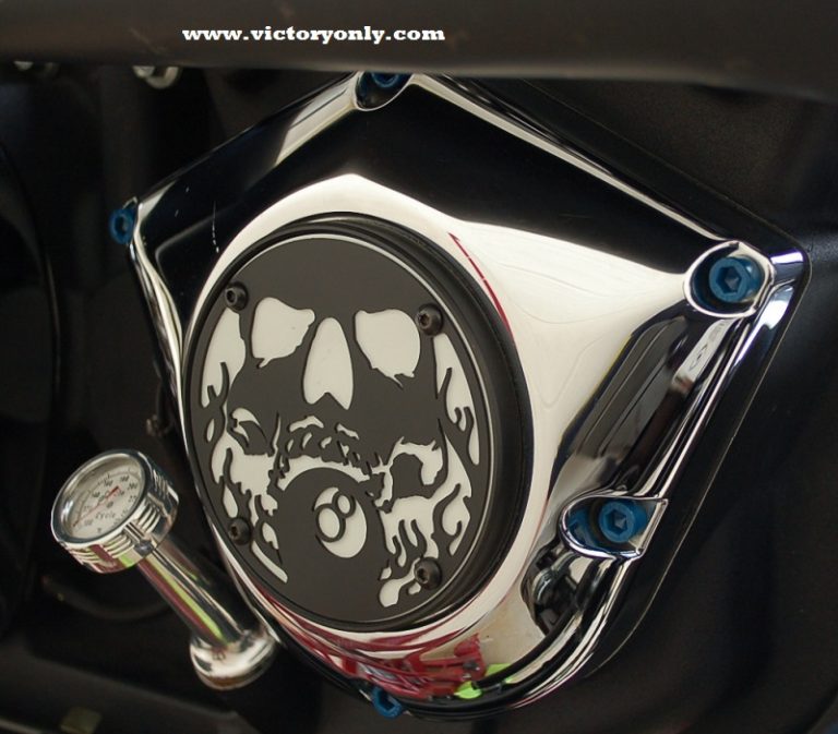 CANDY STEEL BOLTS VICTORY MOTORCYCLE PRIMARY / CAM BLUE Victory