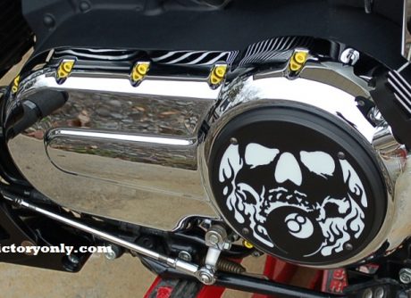 steel bolts candy YELLOW victory motorcycle cam cover derby cover Vegas, Hammer, Jackpot, Kingpin, Cross Country, Cross Roads, Kingpin Judge, Gunner, Highball, Boardwalk