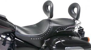 CORBIN BACKREST SYSTEM: The first and most versatile removable backrest system available for motorcycles! Corbin's backrests provide added vertical back support and long range comfort. Supported by internal hardware for a very clean look. Backrests adjust to rider's profile for a tailored fit and install or remove easily as desired. A very popular option! C