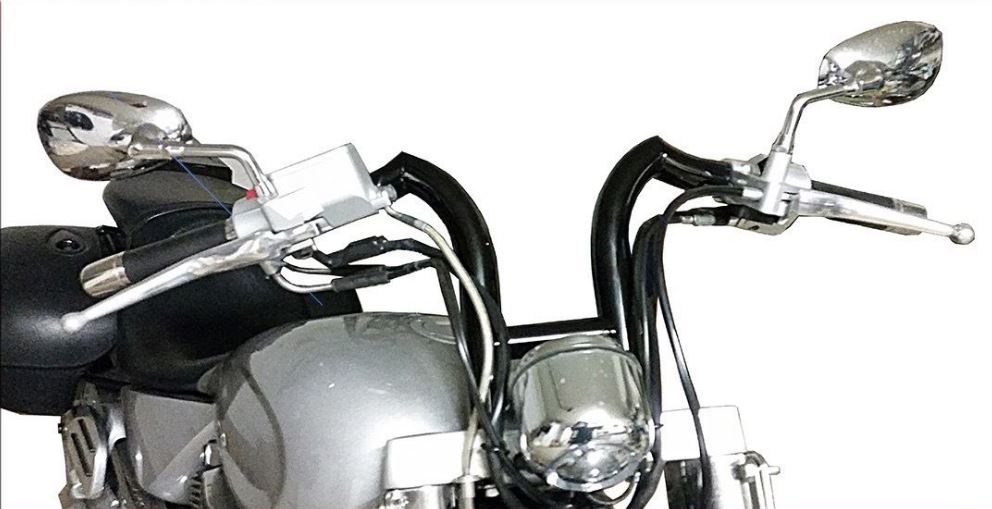 10" PHATTY PHAT 11/2 MENACING MONKEY APE HANGER HANDLEBARS Victory Motorcycle Parts for Victory
