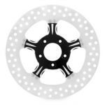 VICTORY MOTORCYCLE BRAKE ROTOR CONTRAST CUT / CHROME