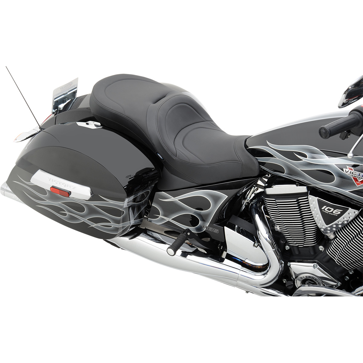 2013 victory cross country tour passenger backrest