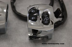 VICTORY MOTORCYCLE VISION CHROME CONTROL KITS 2008 -2017