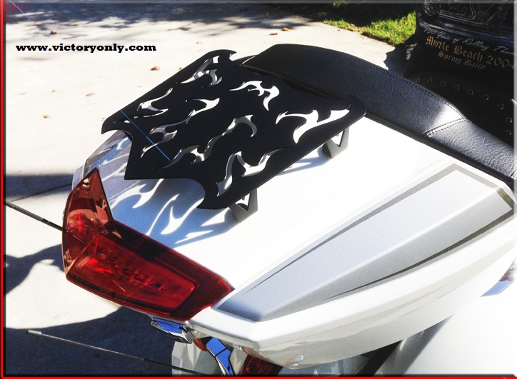 Victory cross country tour trunk luggage rack deals