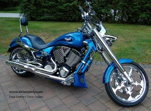 Frank Gauthier Victory jackpot Custom Motorcycle