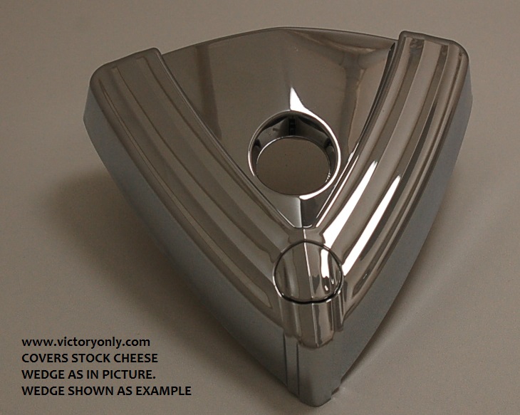 Download Victory Motorcycle Smooth V Cheese wedge Cover Chrome Victory Only Motorcycle Custom Parts ...