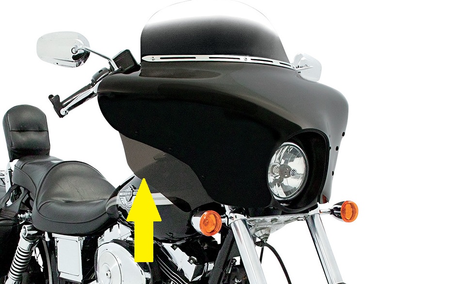 victory cross country lower fairing