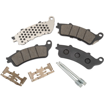 Victory Vision Front Brake Pads 4 PADS FOR BOTH FRONT CALIPERS RETAINERS RETAINER SPRINGS PIN HANGERS FROM VICTORY ONLY DOT COM