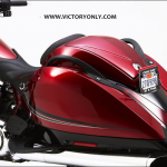 VICTORY MOTORCYCLE CORBIN SEAT TRUNK SMUGGLER COLOR MATCH