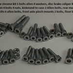 Bolt Kit Chrome XC