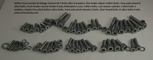 Bolt Kit Chrome XC